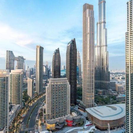 High-Floor 2 Bedroom Premium Apt And Burj Khalifa Views By Vibel Dubai Eksteriør bilde