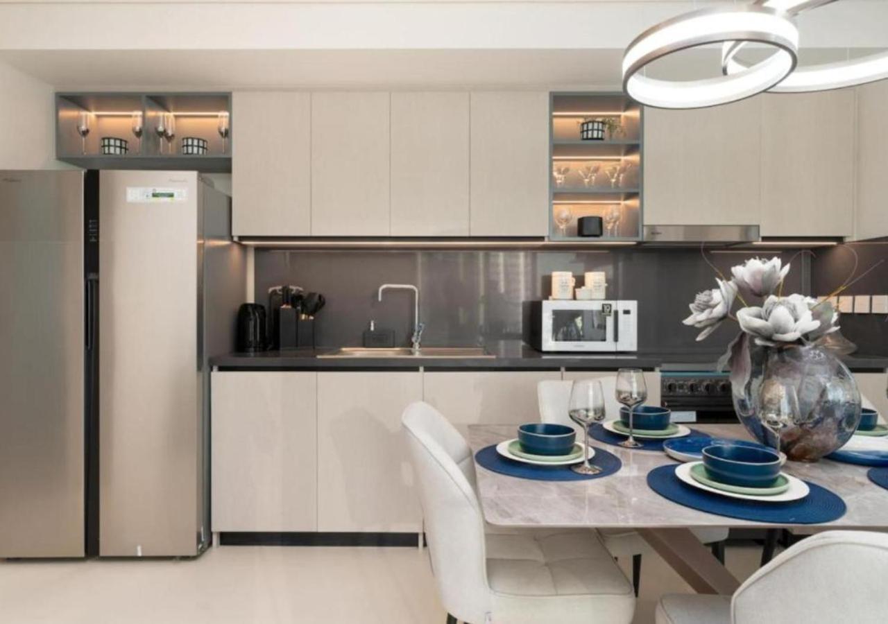 High-Floor 2 Bedroom Premium Apt And Burj Khalifa Views By Vibel Dubai Eksteriør bilde