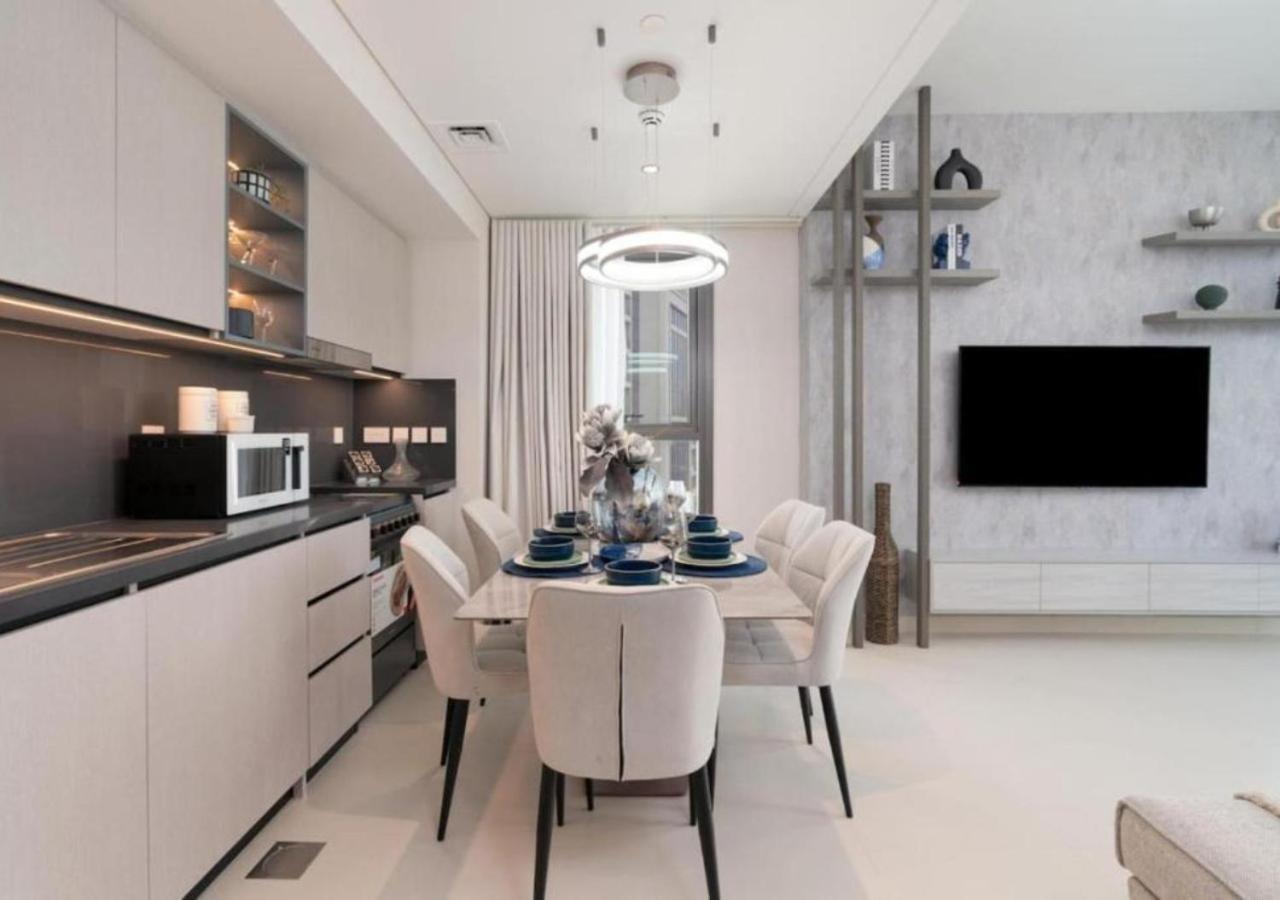 High-Floor 2 Bedroom Premium Apt And Burj Khalifa Views By Vibel Dubai Eksteriør bilde
