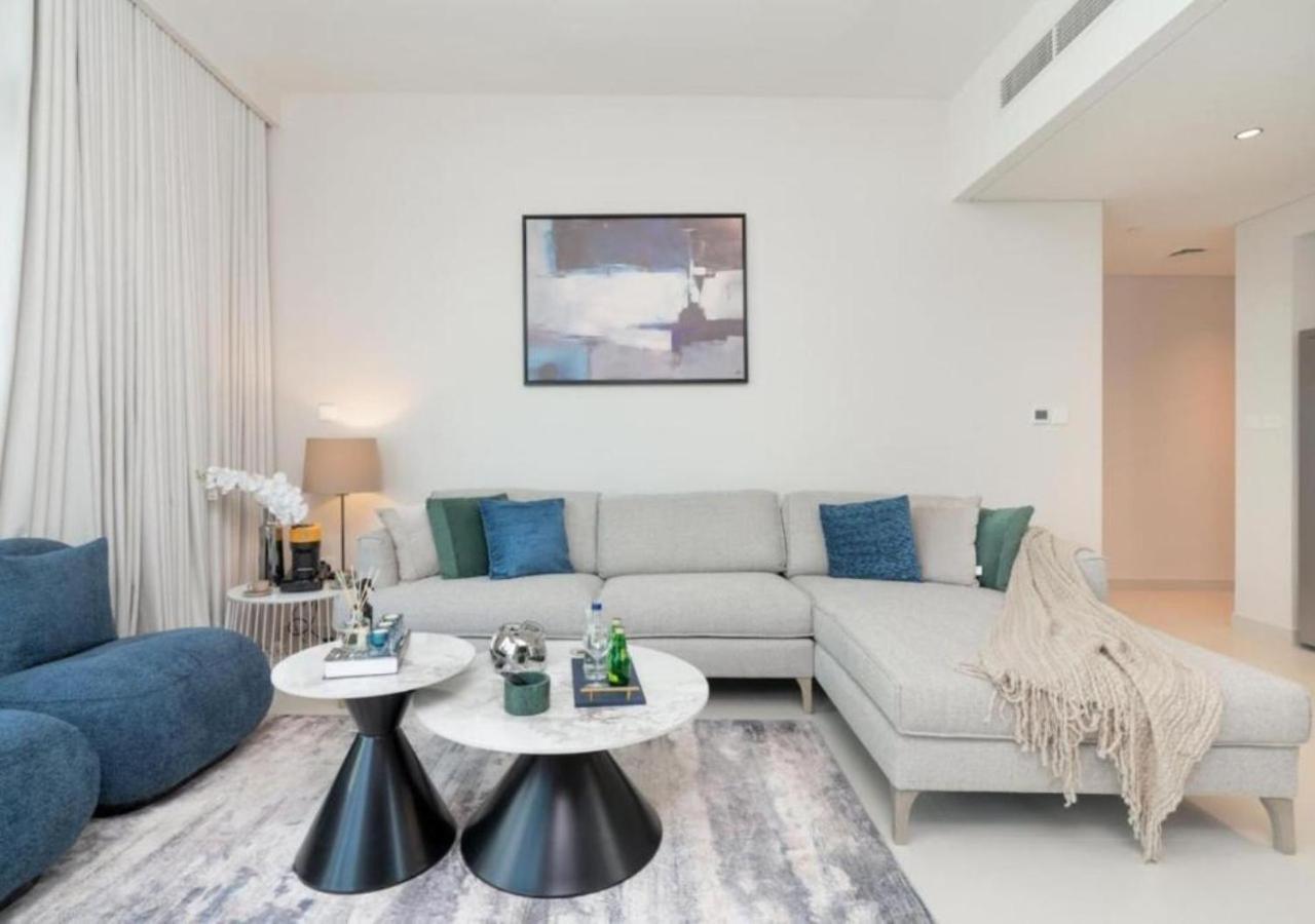High-Floor 2 Bedroom Premium Apt And Burj Khalifa Views By Vibel Dubai Eksteriør bilde